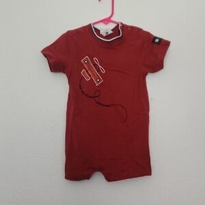 🧡 CARTER'S: Red Onesie